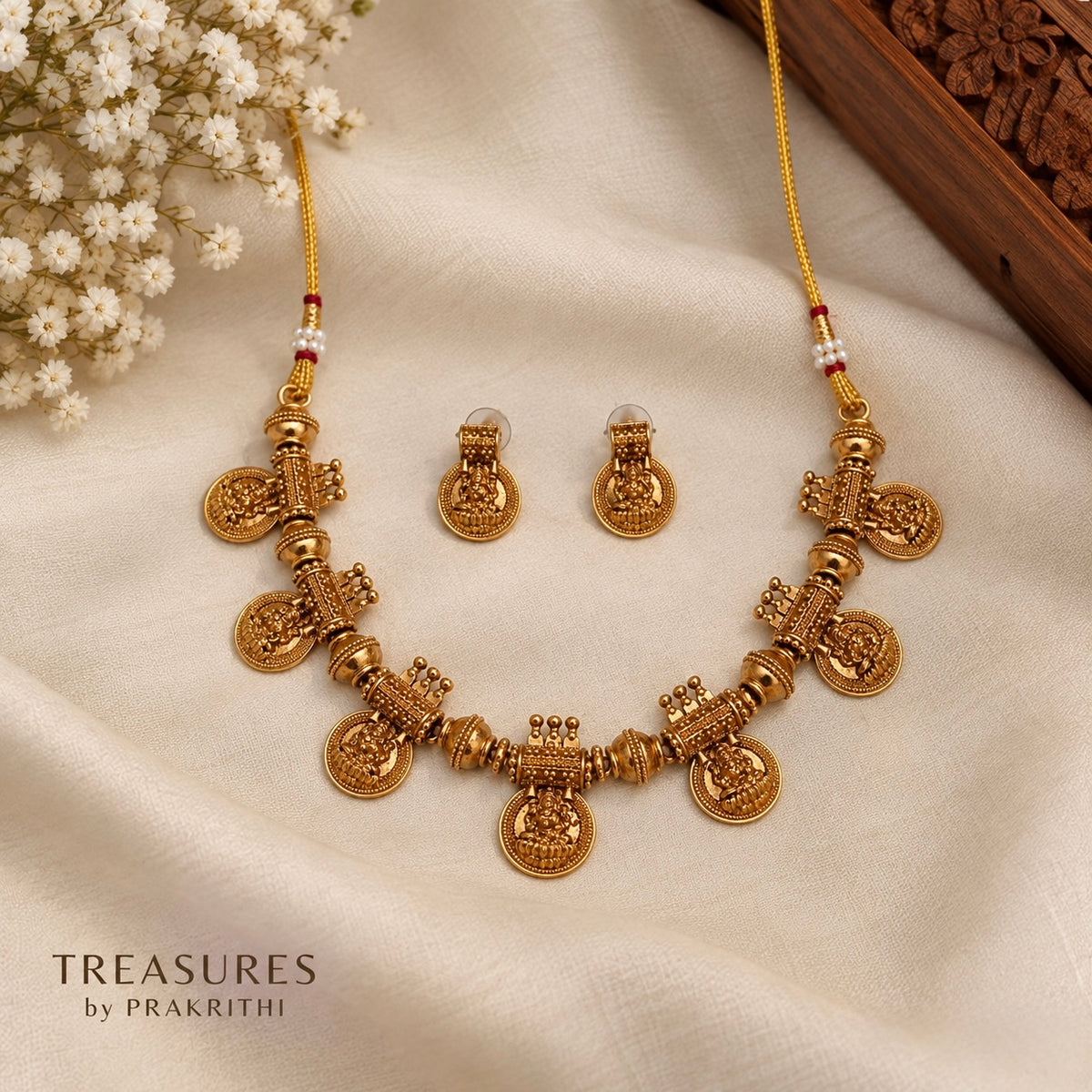 Elegant coin necklace - JWN28
