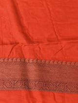Orange Premium Tusser Silk Saree - PBRATH5D
