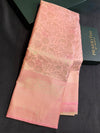 Pink Soft satin brocade Silk Saree - PBRMJ8A