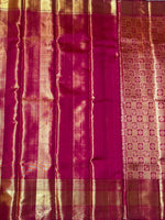 Pure tissue kanchipuram 2g zari saree - PK25