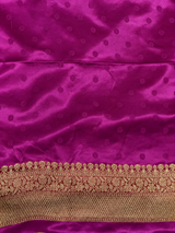 Magenta Satin silk Saree - PBRKIV6B