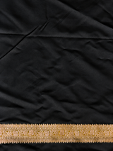 Black Mashru Banarasi silk Saree - PBRRAH2D