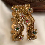 Stone and pearl bangle- JWB7A (size 2.6)