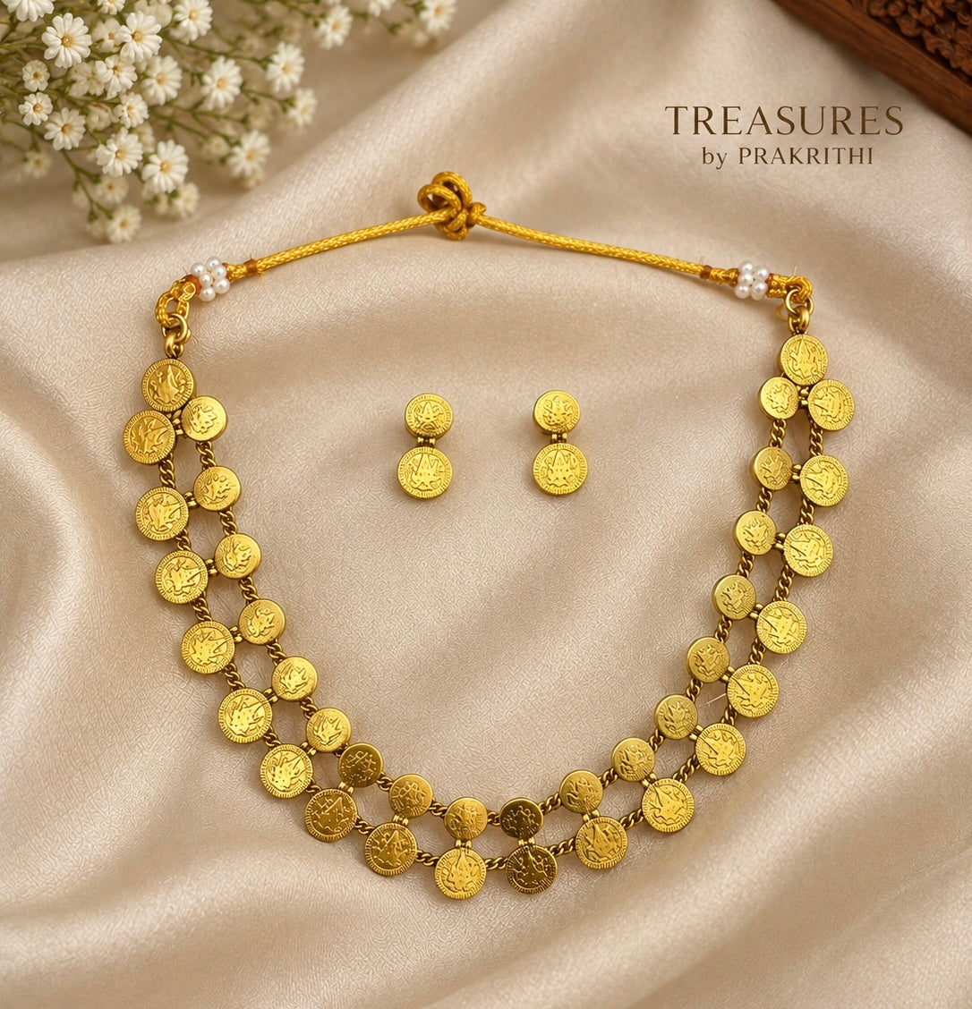 Elegant coin necklace - JWN27