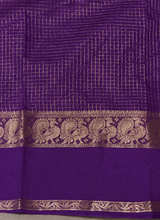 Violet Soft silk Saree - PBRFA4E