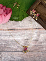 Invisible Lotus Necklace Set-JN61