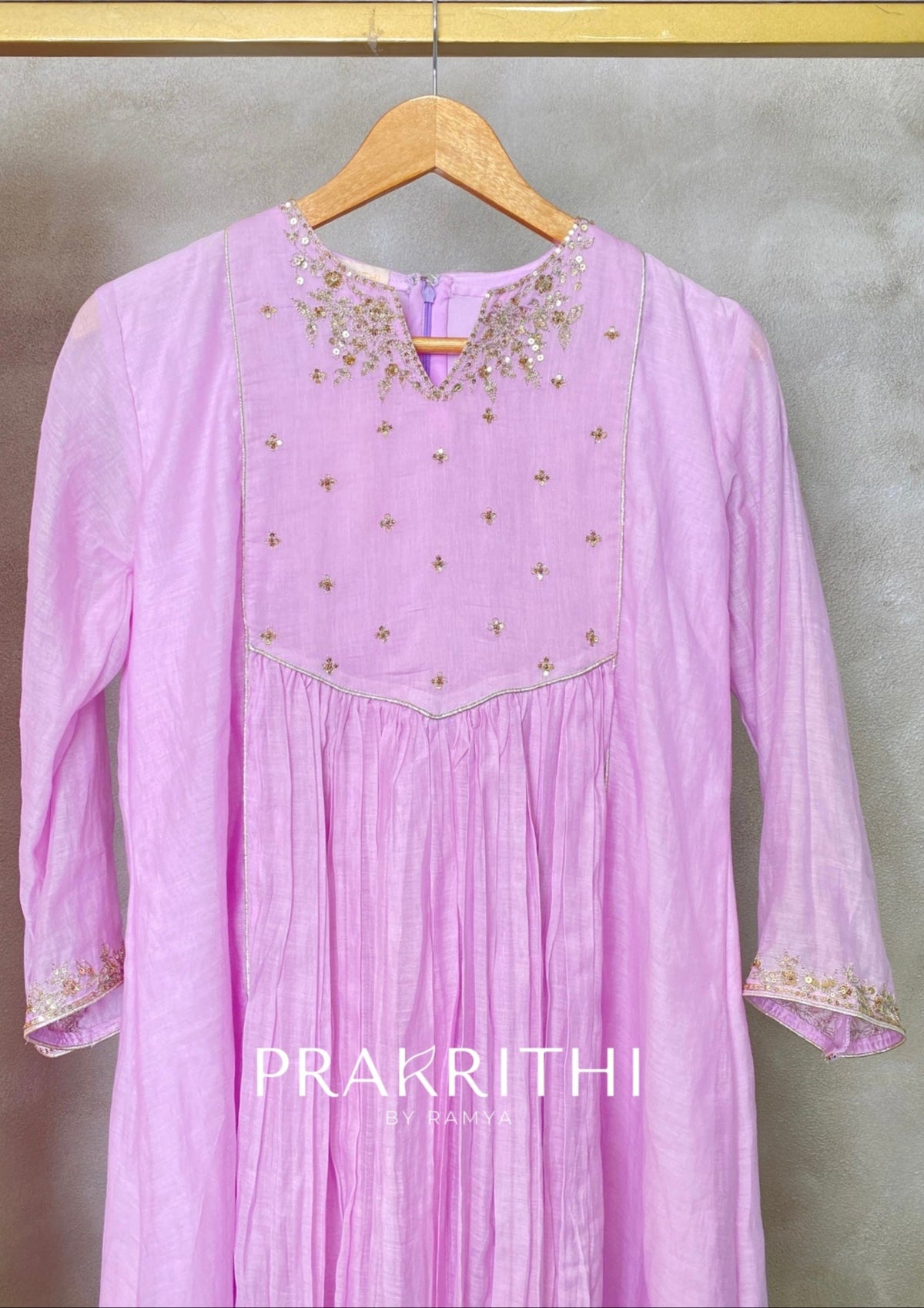 Chanderi salwar set -SNL39