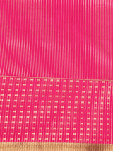 Dark Pink semi tusser silk saree - PBRSS3E