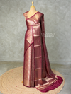 Maroon Brocade banarasi saree -MPSB51C