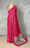 Dark Pink soft Gajji silk saree- PBRNAK5H