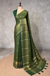 Green Viscose Tissue Silk Saree - PBRATH9