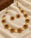 Elegant floral necklace - JWN20