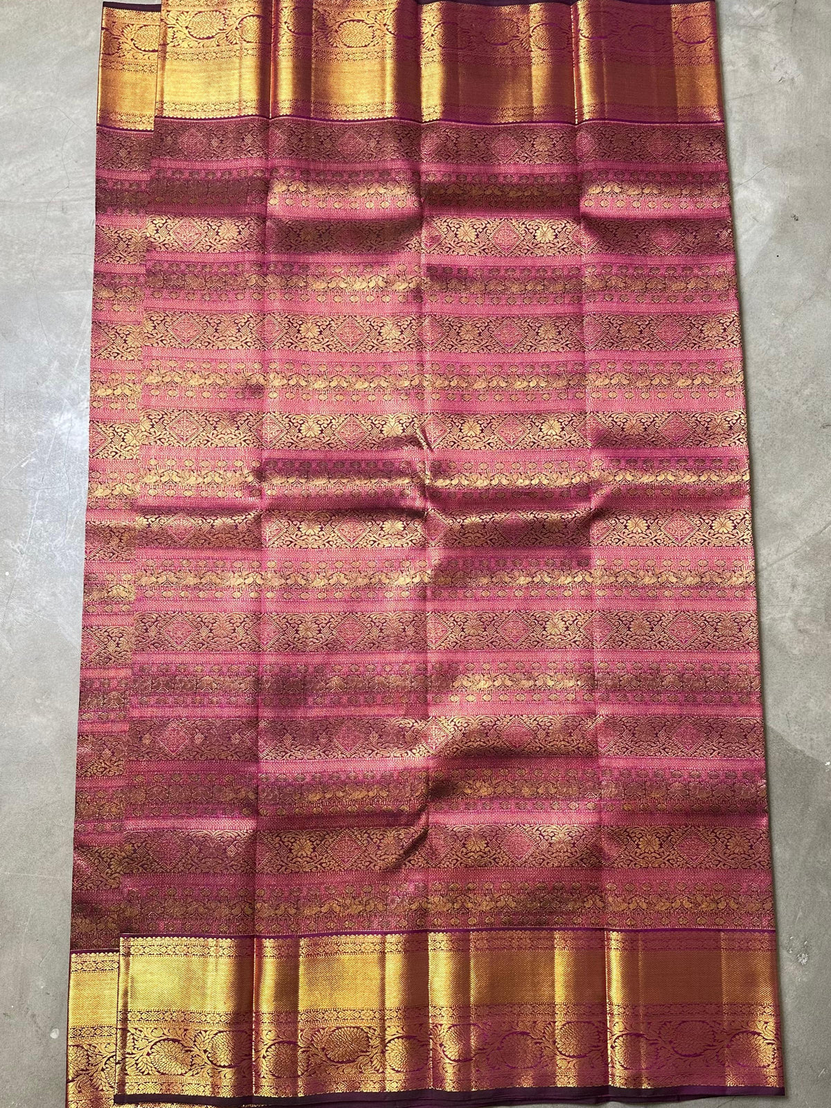 Pure kanchipuram 2g zari saree - PK21