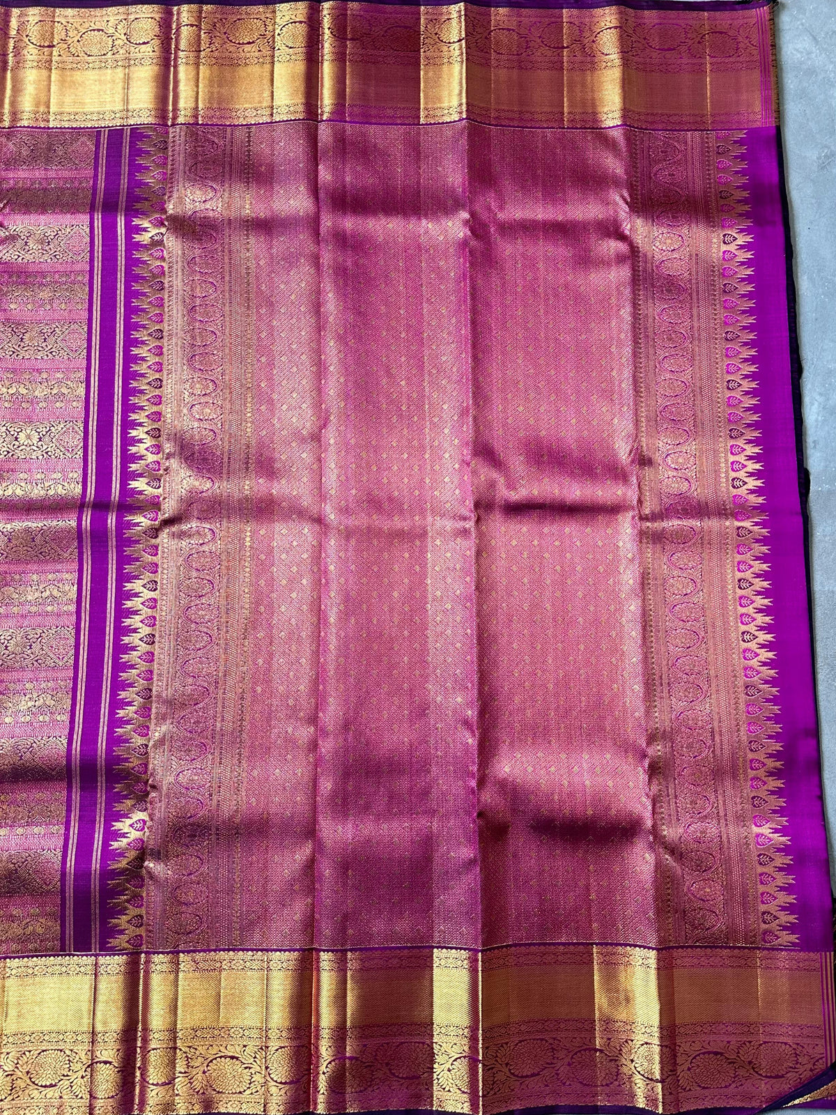 Pure kanchipuram 2g zari saree - PK21