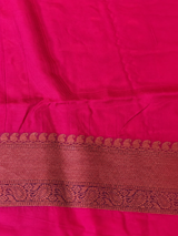 Rani pink Premium Tusser Silk Saree - PBRATH5A