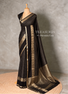 Black Soft silk Saree - PBRFA4A