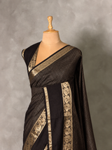 Black Soft silk Saree - PBRFA4A