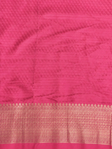 Pink Georgette fabric saree- PBRVAR1J