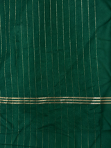 Dark Green Chanderi silk cotton saree- PBRNAK4G
