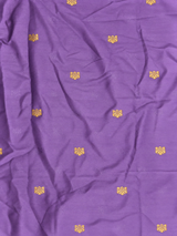 Grey Banarasi satin silk saree - PBRMM5E