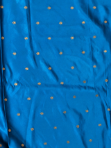 Blue Banarasi Satin silk Saree - PBRKIV2A