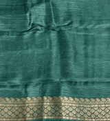 Peacock green Viscose Silk Saree - PBRATH5C