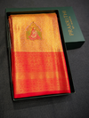 Red Tissue Kanchipuram saree- PBRIDEK26A