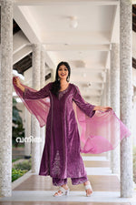 MAUVE SALWAR SET - SLV03