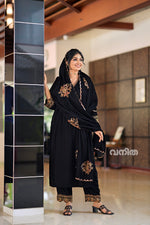 BLACK PREMIUM VELVET SALWAR - SLV05