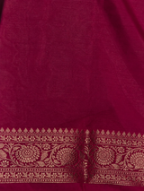 Deep Wine Brocade banarasi saree -MPSB50