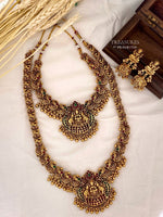 Lakshmi Temple Bridal Set - JBCOMBO3