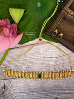 Regal green choker - JN40