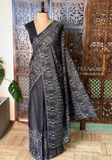 Black Kotta silk saree - PBR70D