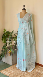 Pastal blue silk Kotta sareesaree -PBR10G