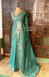 Soft tusser silk saree- PBR52A