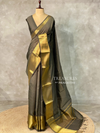 Deep Olive green banarasi silksaree - RUK2E
