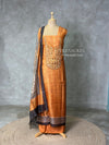 Tusser unstitched salwar set: PBRUS17