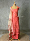Chanderi unstitched salwar set: PBRUS21