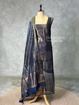 Pure maheshwari tissue unstitched salwar set: PBRUS27