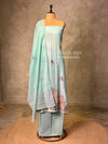 Chanderi unstitched salwar set: PBRUS38