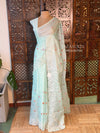 Pastal blue Net kotta saree - PBR34B11