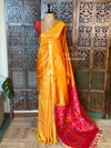 Yellow Silk cotton saree- PBR60J