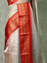 Soft Tissue Silk saree - PBRZU5B