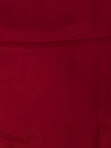 Red Pure Viscose Silk Saree - PBRATH1F