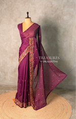 Purple Soft kotta saree- PBR29G