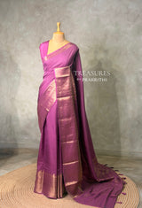 Onion Pink Viscose Silk Saree - PBRATH3D