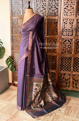 Pure tusser silk saree - PBRT2AA