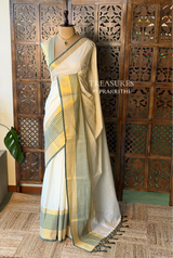 Kerala Cotton saree - ONAM26k1