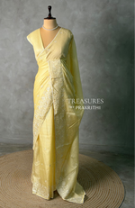Pastal Yellow soft Kotta saree- PBR33A