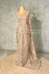 Nude shade Semi Tusser silk saree- PBRMM4F